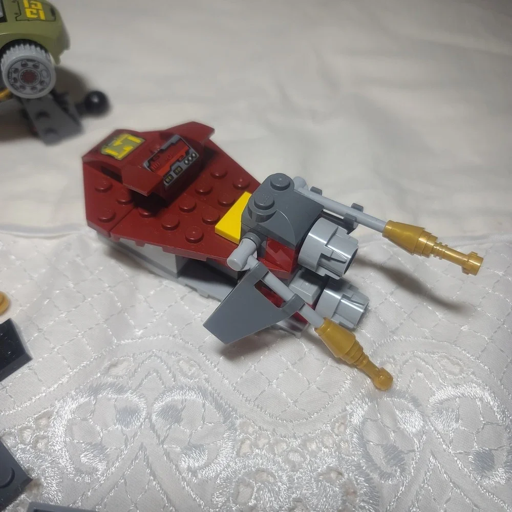 Lego Lot Unfinished Incomplete Ninjago Star War Cobb Speeder B2EMO Droid Technic - Picture 5 of 6